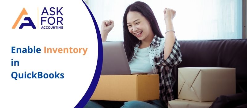 Enable Inventory in QuickBooks